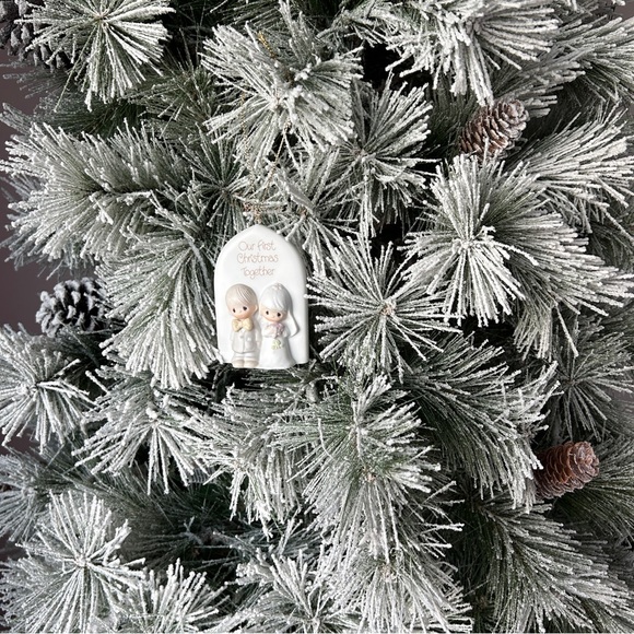 Vintage Enesco 1982 Precious Moments Our First Christmas Together Ornament - Picture 3 of 9